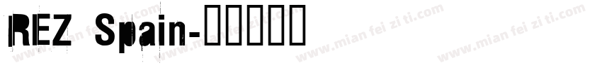 REZ Spain字体转换